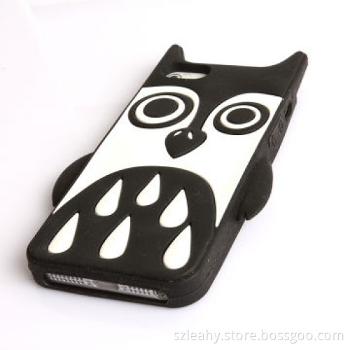 Owl-shaped silicone case for iPhone 5/5S